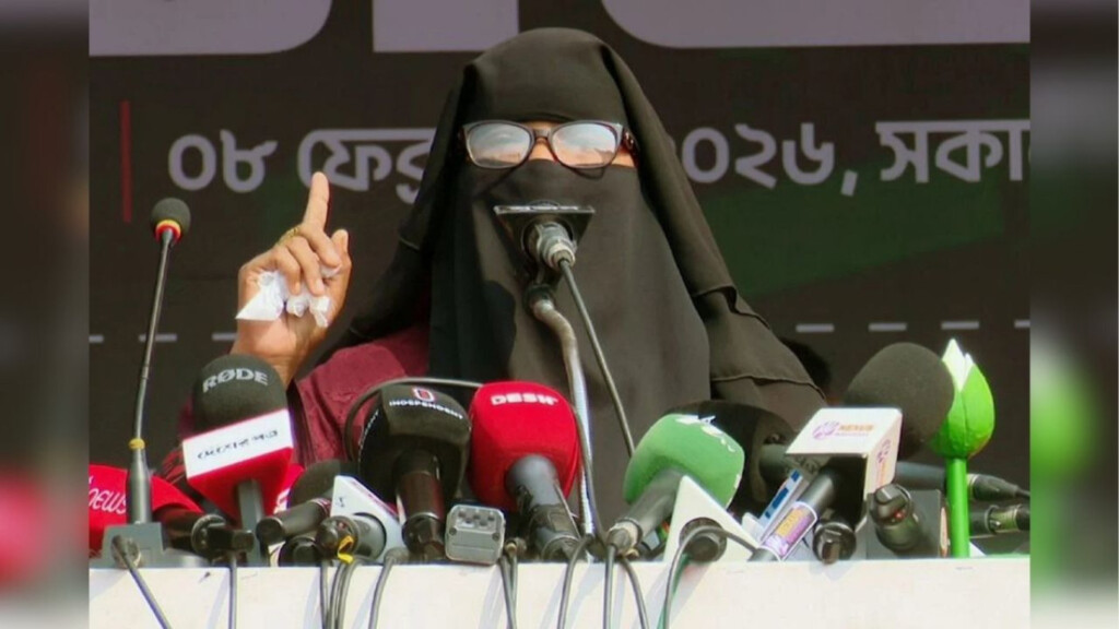 identity row over fake sister at election rally Identity Row Over 'Fake' Sister at Election Rally
