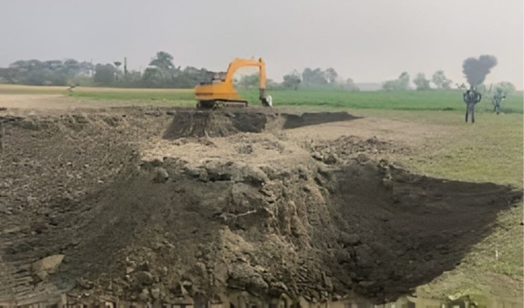 illegal earth excavation equipment seized 22 arrested Illegal earth-excavation equipment seized, 22 arrested