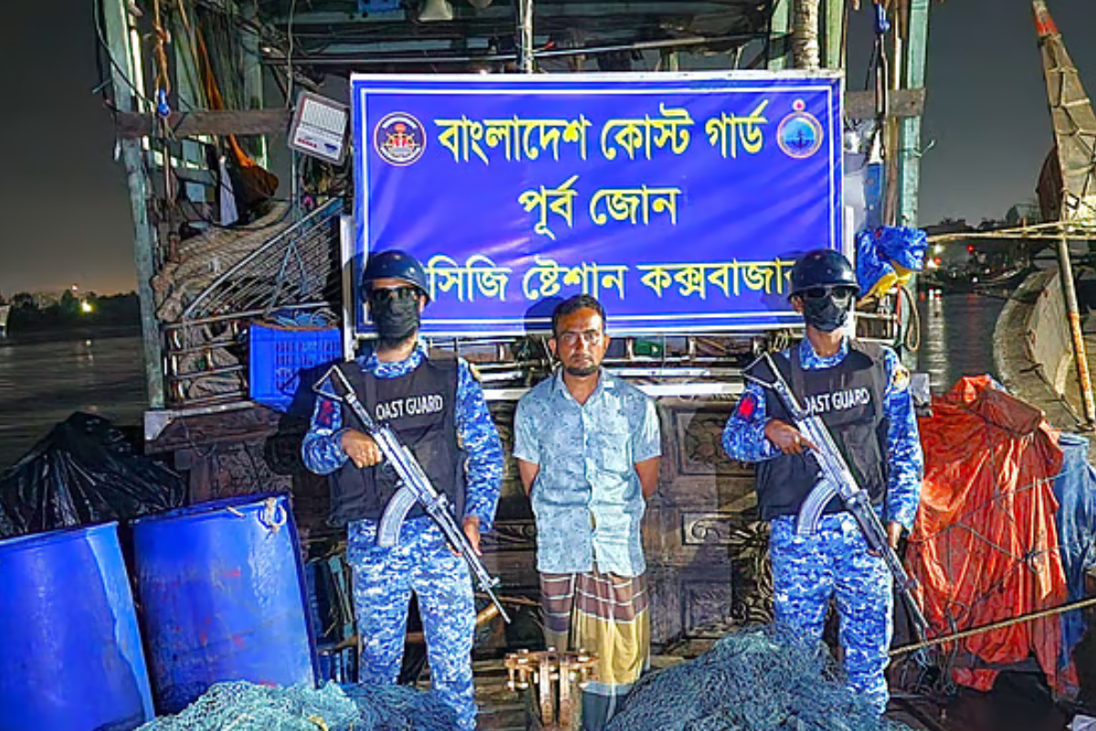 Illegal Trawling Boat and Nets Seized, Fisherman Arrested