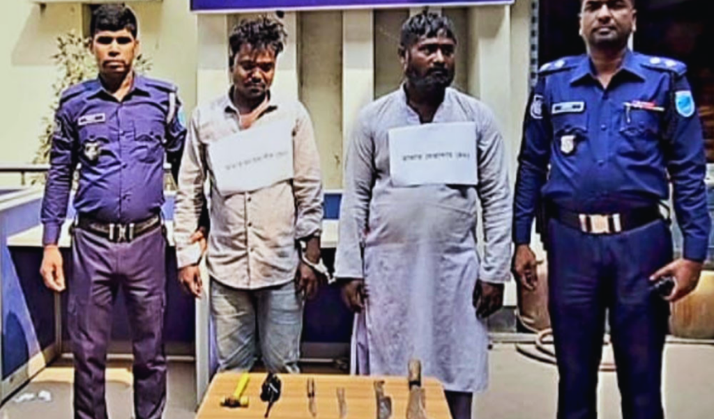 impostors seized after oil heist Impostors Seized After Oil Heist