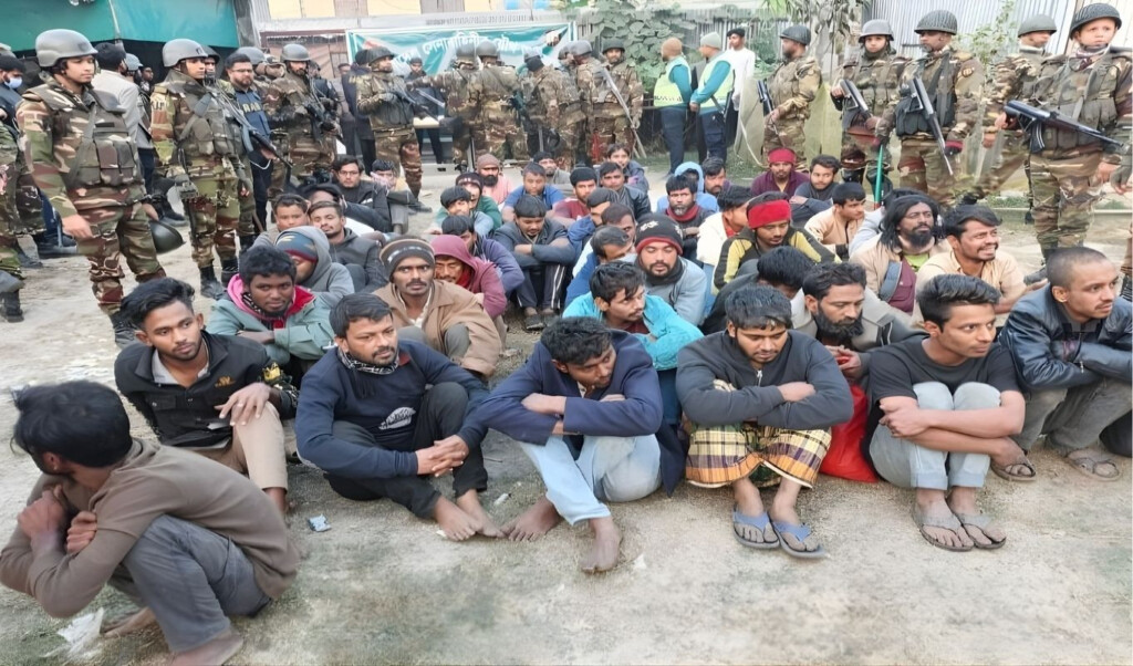 in a special operation the joint forces have arrested 35 people In a special operation, the joint forces have arrested 35 people