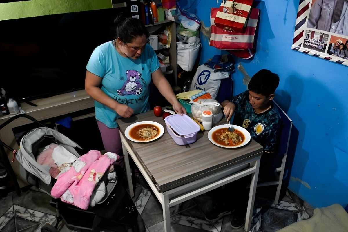 “In Argentina, people are having to take out loans to buy food.”