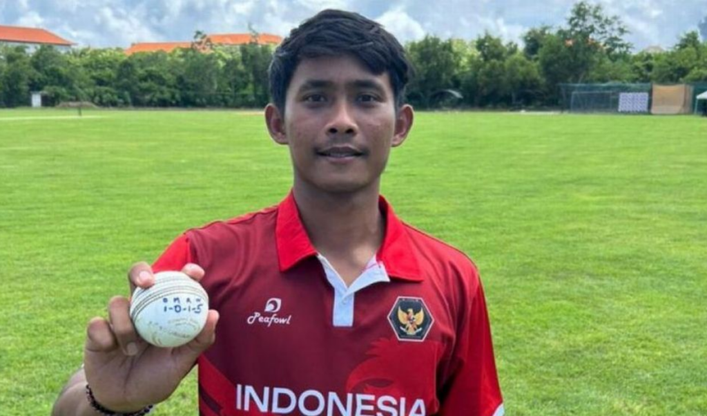 indonesian pacer creates history with five wickets Indonesian Pacer Creates History With Five Wickets