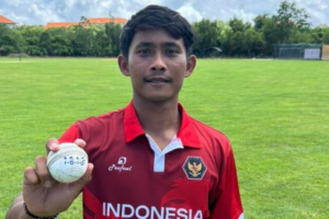 Indonesian Pacer Creates History With Five Wickets