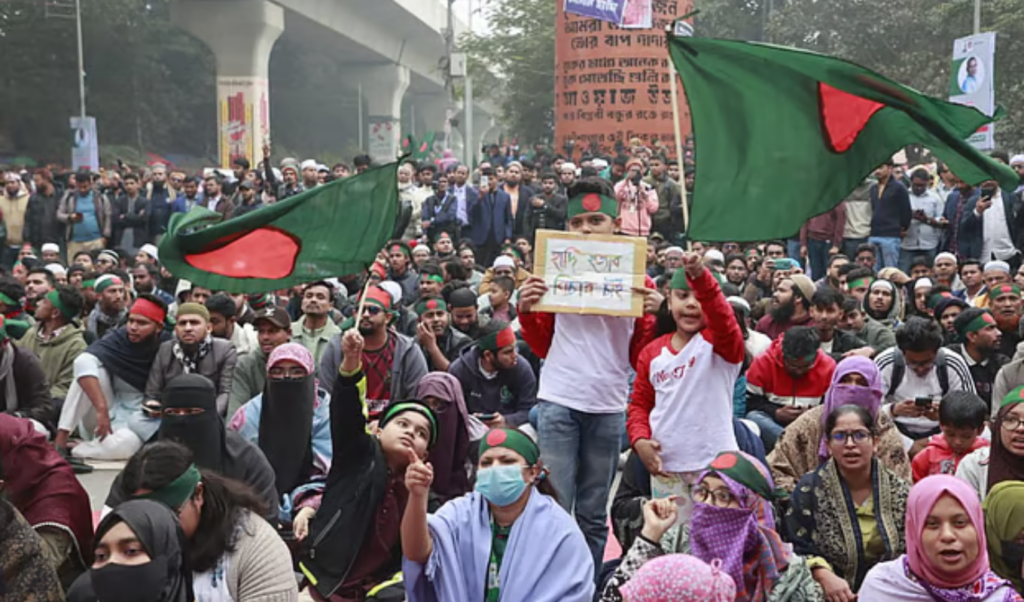 inquilab mancha initiates total shutdown in shahbagh demands justice for osman hadi Inquilab Mancha Initiates Total Shutdown in Shahbagh, Demands Justice for Osman Hadi
