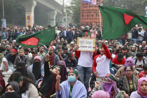 Inquilab Mancha Initiates Total Shutdown in Shahbagh, Demands Justice for Osman Hadi