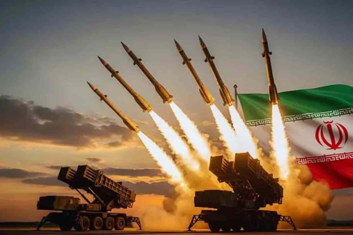 Iran Launches Over Forty Missiles Towards USA And Israeli Base
