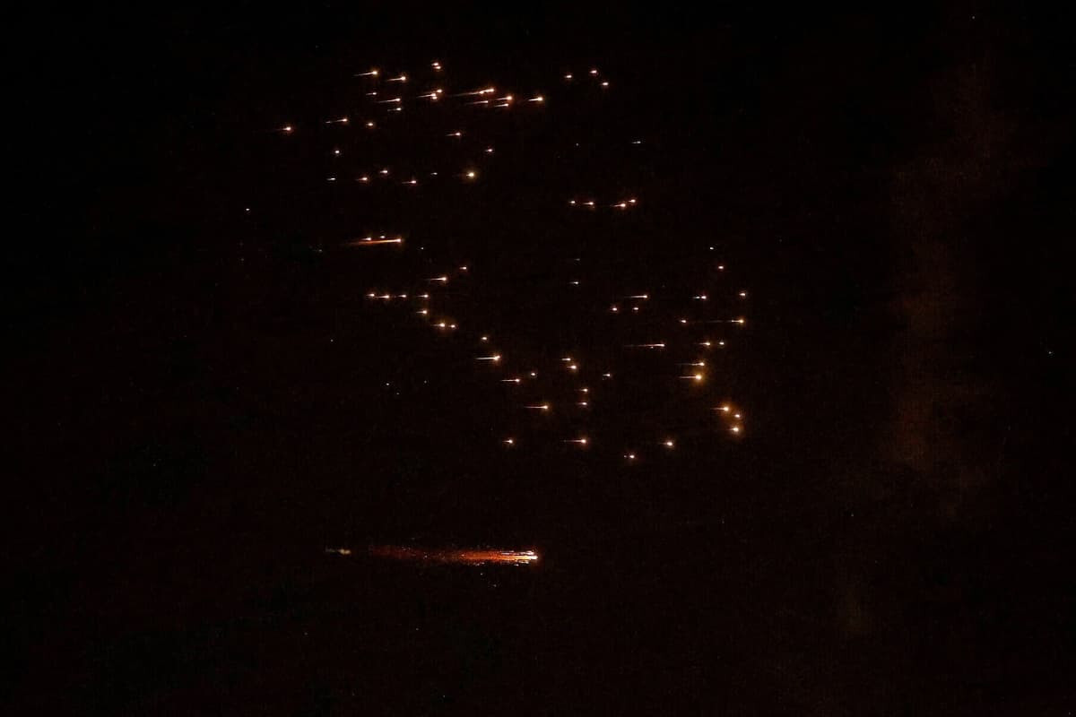 Iran Strikes Israel with Cluster Warheads