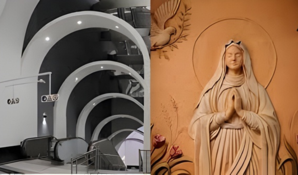Iran Unveils New Metro Station Dedicated to the Virgin Mary 2 iran unveils new metro station dedicated to the virgin mary Iran Unveils New Metro Station Dedicated to the Virgin Mary