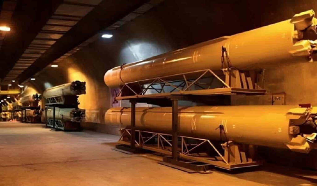 iran unveils underground missile base Iran Unveils Underground Missile Base
