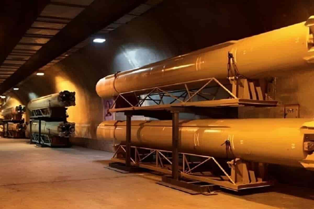 Iran Unveils Underground Missile Base