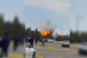 Iranian Drone Strikes Azerbaijan Territory