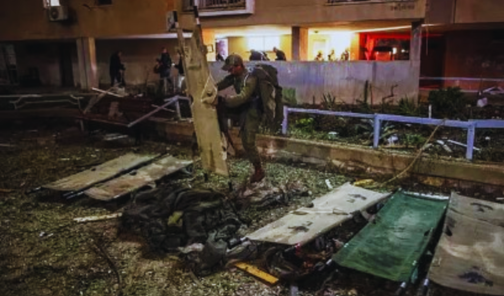 iranian missile strike hits arad more than fifty injured Iranian missile strike hits Arad, more than fifty injured
