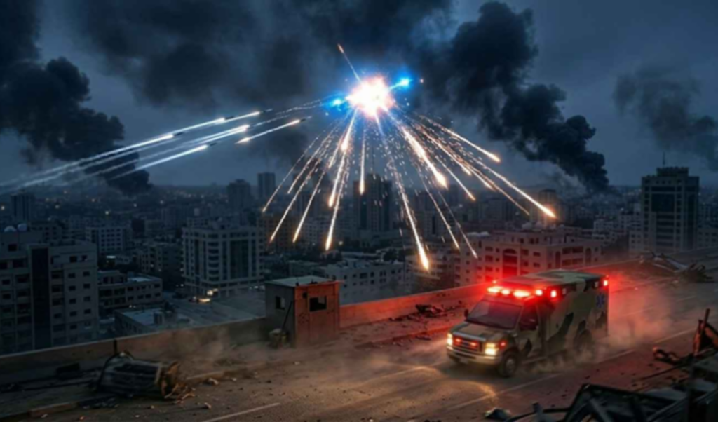 irans cluster missile strikes central israel Iran’s Cluster Missile Strikes Central Israel