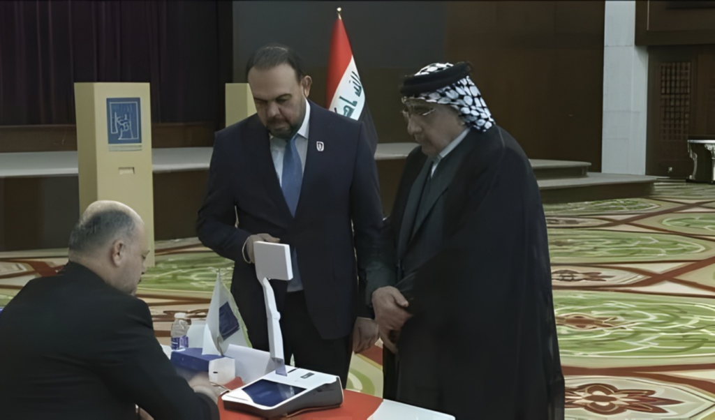 Iraqis Vote in General Election Amid Rare Moment of Calm 3 iraqis vote in general election amid rare moment of calm Iraqis Vote in General Election Amid Rare Moment of Calm
