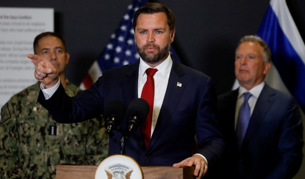 JD Vance Expresses ‘Great Optimism’ for Gaza Truce During Israel Visit 2 jd vance expresses great optimism for gaza truce during israel visit JD Vance Expresses ‘Great Optimism’ for Gaza Truce During Israel Visit