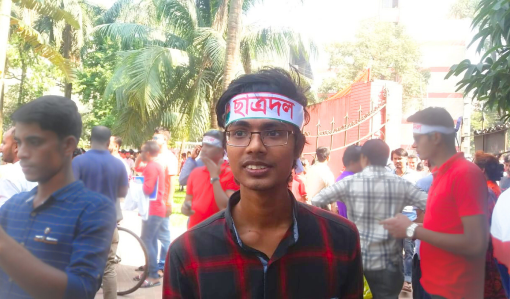 jnu jatiyatabadi chhatra dal leader dies of heart attack JNU Jatiyatabadi Chhatra Dal Leader Dies of Heart Attack