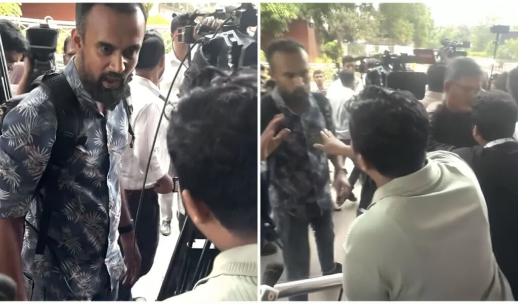 journalists harassed at airport ncp press conference boycotted Journalists Harassed at Airport: NCP Press Conference Boycotted