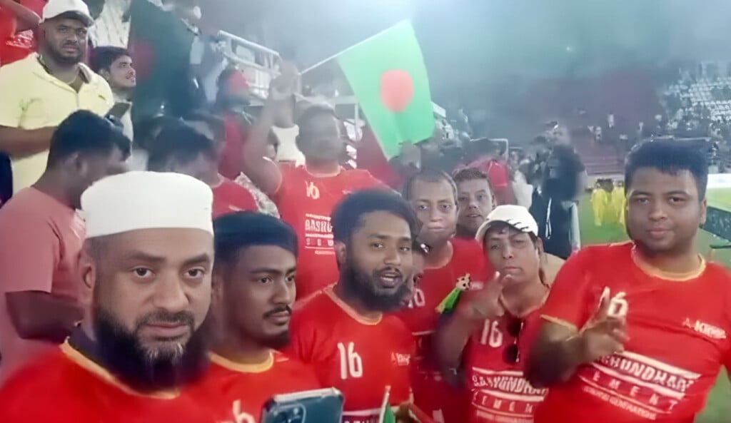 joy bangla slogans chanted during football match ‘Joy Bangla’ Slogans Chanted During Football Match