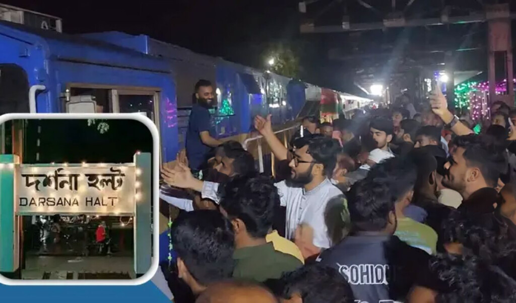 jubilation at darshana station after years of struggle Jubilation at Darshana Station After Years of Struggle