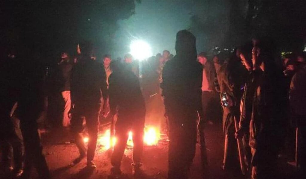 just students and locals clash following incident of female student harassment JUST students and locals clash following incident of female student harassment