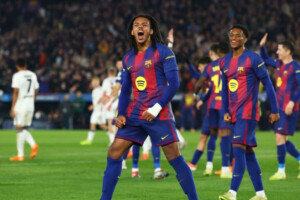 Kounde Ignites Camp Nou Madness!