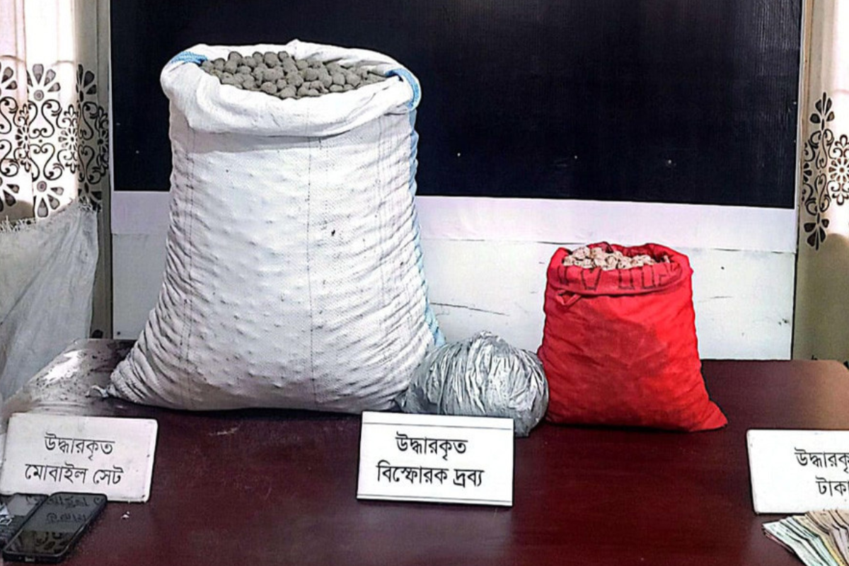 Large quantity of explosives seized in Bogura, three arrested