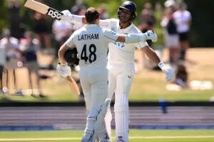 Latham and Ravindra’s Partnership Demolishes West Indies