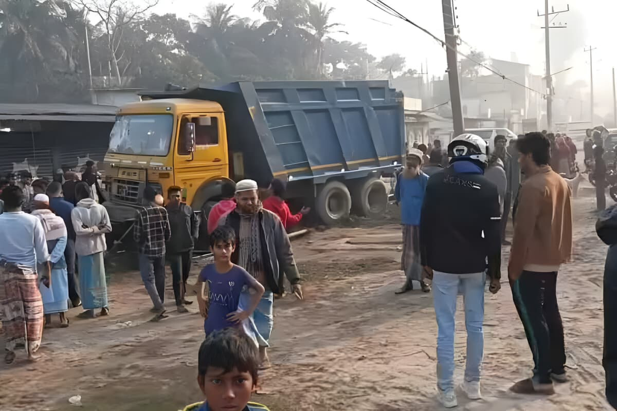 Laxmipur Schoolgirl Killed in Dumper Truck Crash