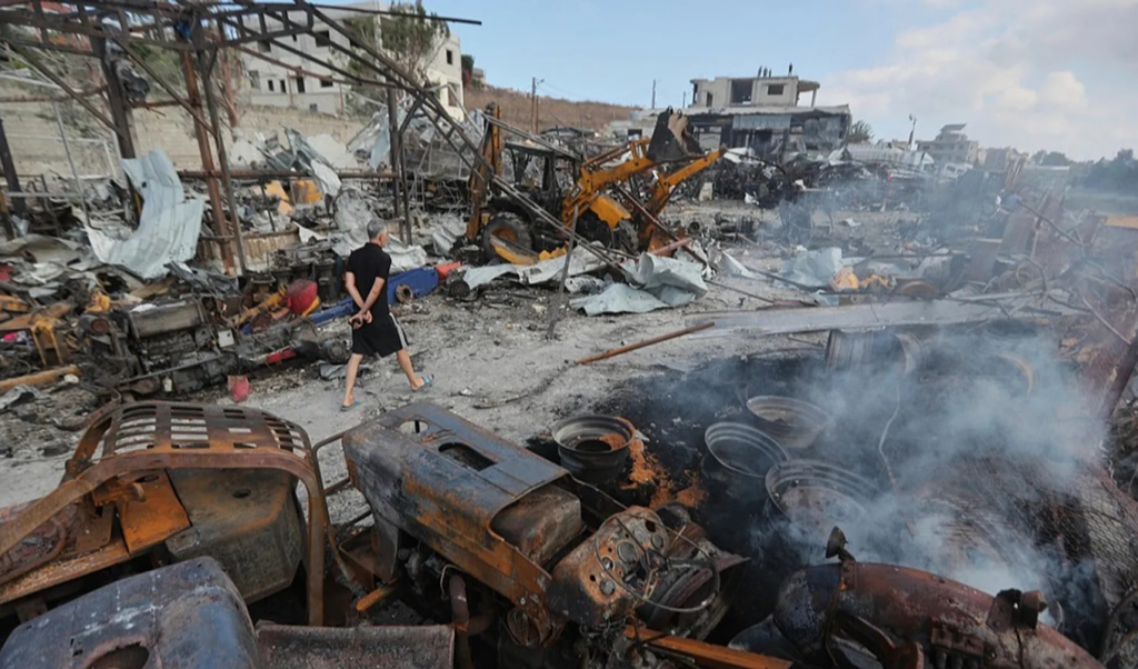 lebanon reports israeli strike in south kills five Lebanon Reports Israeli Strike in South Kills Five