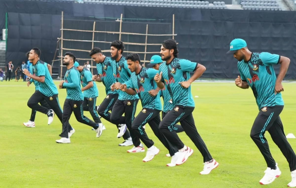 Liton and Shanto’s Squad Begin Practice in Sylhet with 21 Players