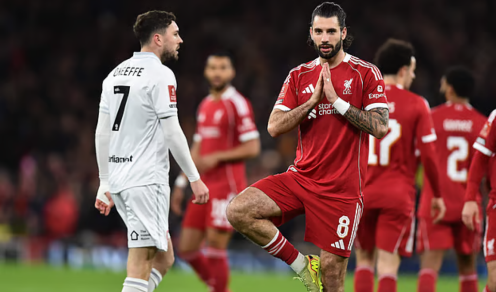 Liverpool's Opponents Feel Humiliated After Conceding a 'Rosagolla' Goal Due To A Mistake 3 liverpools opponents feel humiliated after conceding a rosagolla goal due to a mistake Liverpool's Opponents Feel Humiliated After Conceding a 'Rosagolla' Goal Due To A Mistake