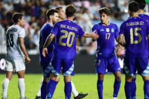 Mac Allister and Martinez Brace Inspire Argentina to 6-0 Victory Over Puerto Rico