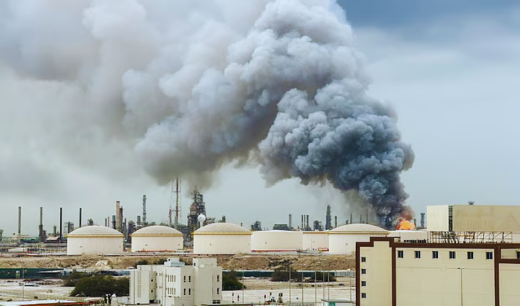Major Attack Hits Bahrain Oil Refinery 2 major attack hits bahrain oil refinery Major Attack Hits Bahrain Oil Refinery