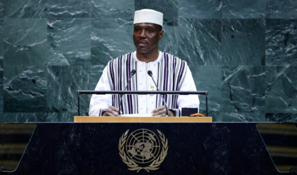 mali prime minister denounces algeria at un over drone downing Mali Prime Minister Denounces Algeria at UN over Drone Downing