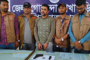 Man Arrested with Foreign Pistol