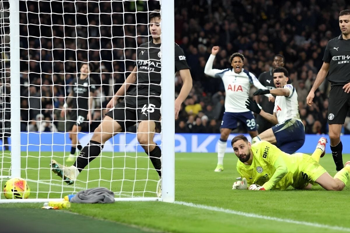 Manchester City Halted by Tottenham Through Luck and Brilliant Goal