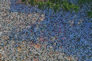 Massive Crowd Gathers at Khatm-e-Nubuwwat Grand Conference in Suhrawardy