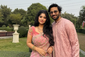 Matching Rose-Pink Outfits Steal Rafsan-Jefer Wedding