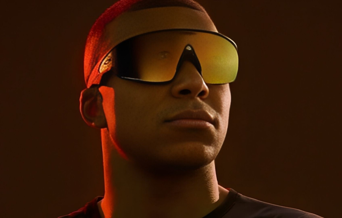 Mbappé Trains with Smart AI Glasses