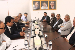 Meeting Between BNP Leaders and Top Business Figures