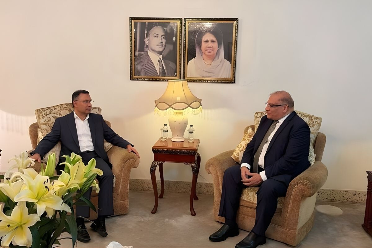 Meeting between Tarique Rahman and the Pakistani High Commissioner