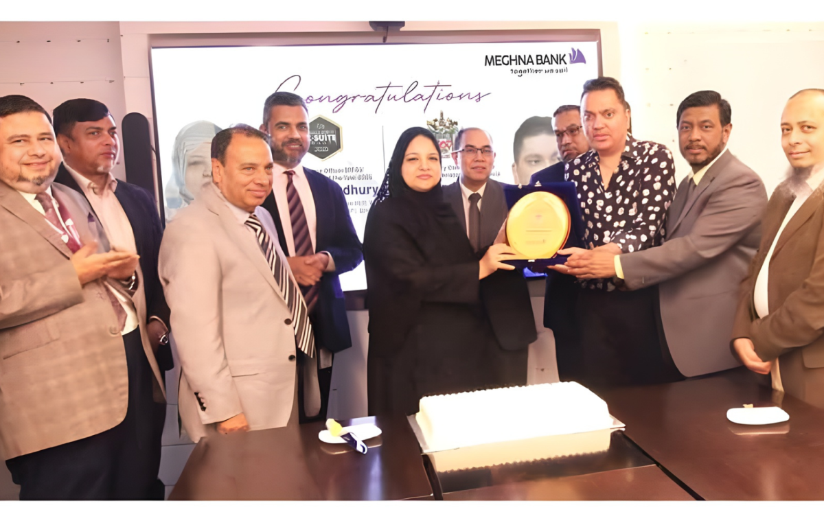 Meghna Bank Celebrates Chairperson’s National Recognition