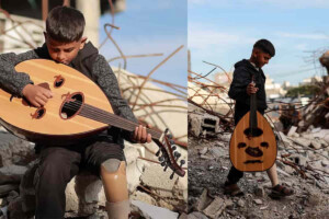 Melody Amid Gaza’s Ruins of Survival