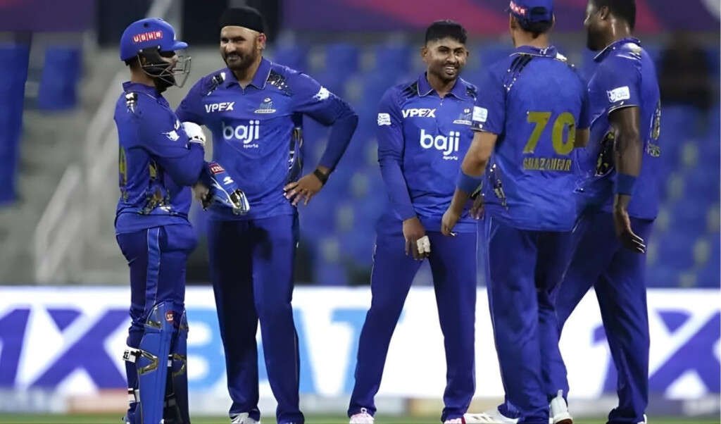 mendis and farooqi star in mi emirates domination Mendis and Farooqi Star in MI Emirates’ Domination