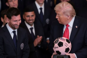Messi Makes Historic Visit to White House