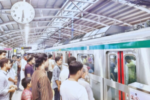 Metro Rail Staff Announce Complete Service Halt from Friday