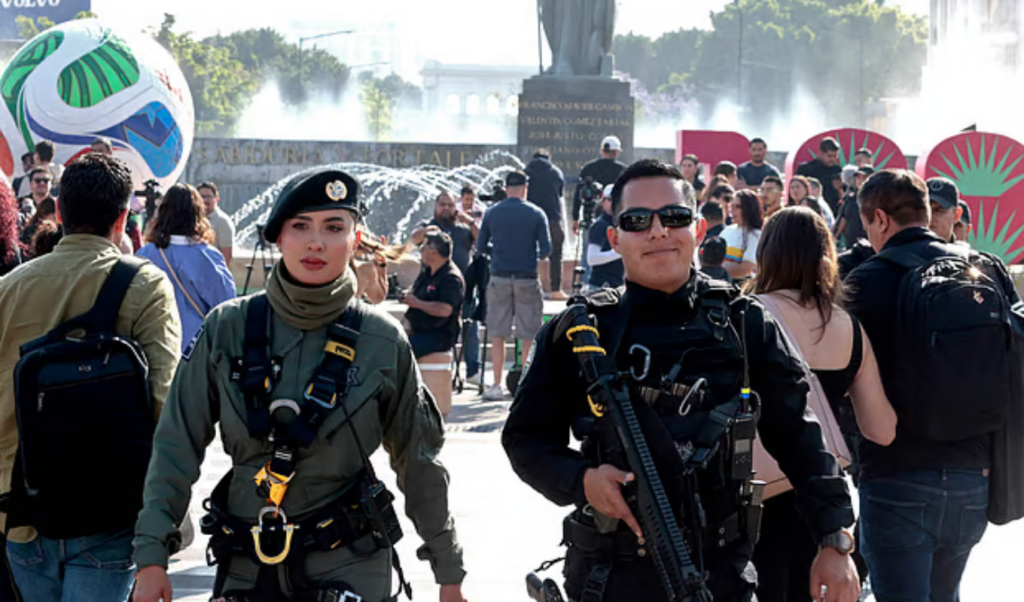 mexico deploys 100000 security personnel for world cup Mexico Deploys 100,000 Security Personnel for World Cup