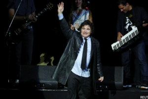 Milei Channels Rockstar Persona to Promote ‘Argentine Miracle’ Book