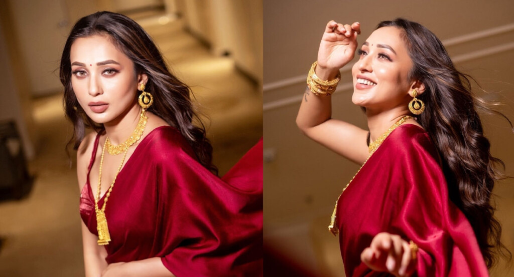 mimi chakraborty creates a storm on social media with her glamorous look Mimi Chakraborty Creates a Storm on Social Media with Her Glamorous Look